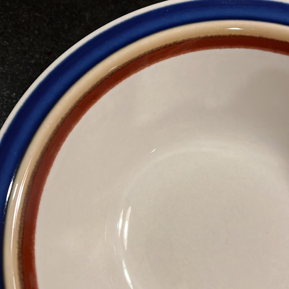 Mikasa Stoneware MW150 Imperial Blue Cereal Bowl - Set of 4 - Picture 3 of 6